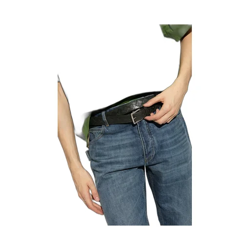 Woven Leather Belt