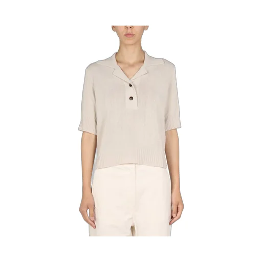 Collared Knit Top