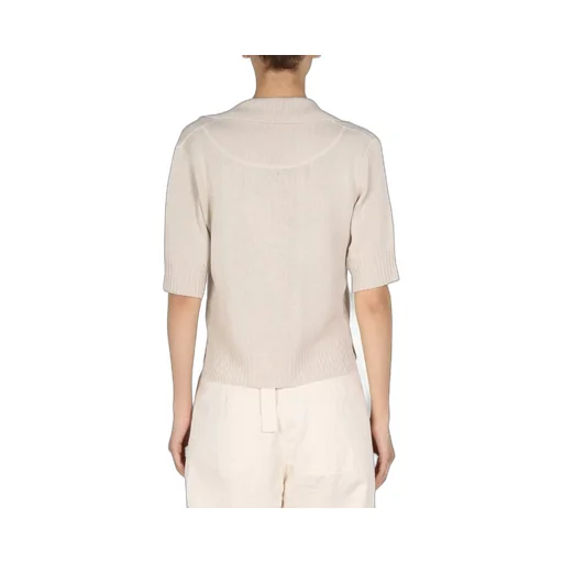 Collared Knit Top