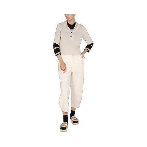 Collared Knit Top