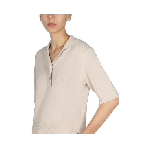 Collared Knit Top