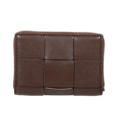 Woven Zip Around Wallet