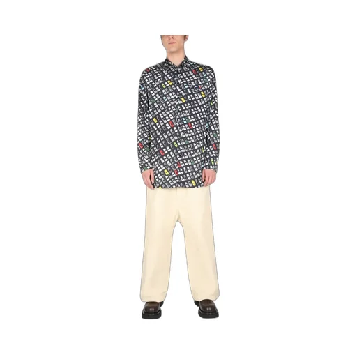 Printed Button-Down Shirt