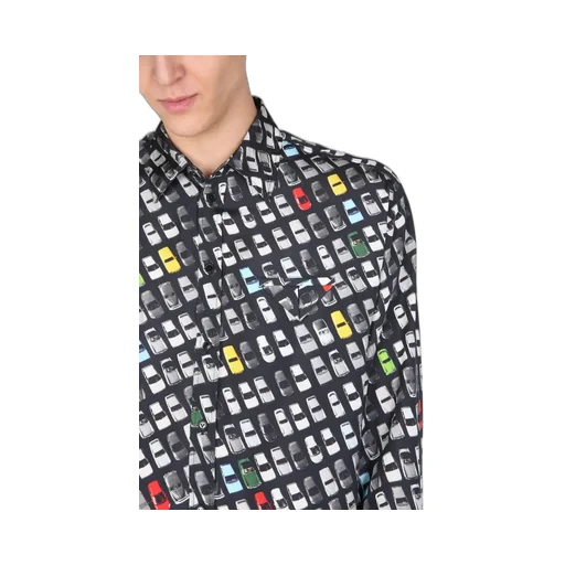 Printed Button-Down Shirt