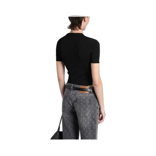 Cropped Knit Top