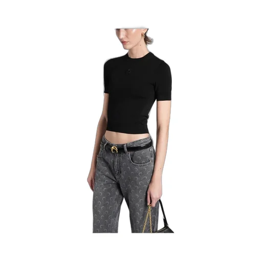 Cropped Knit Top