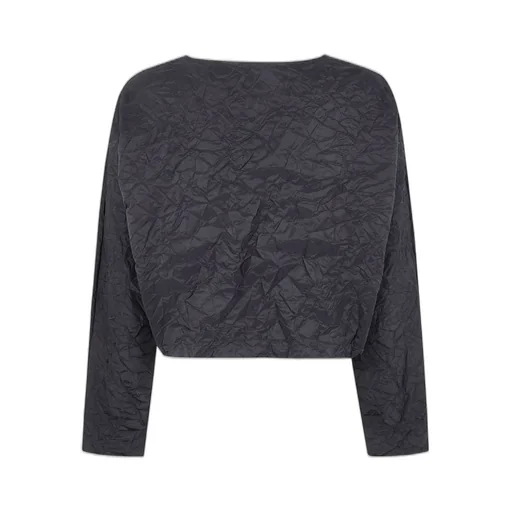 Cropped Long Sleeve Top