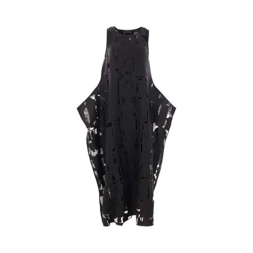 Dress With Abstract Cutouts
