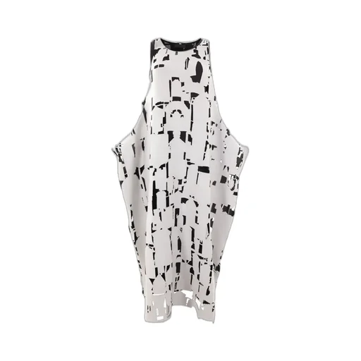 Dress With Abstract Cutouts