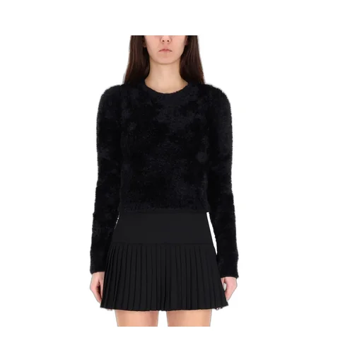 Fuzzy Cropped Sweater