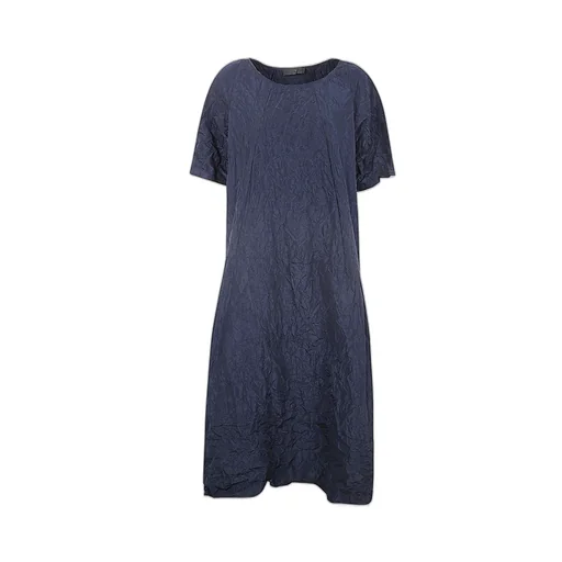 Crinkled Midi Dress
