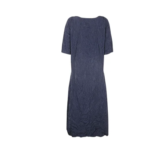 Crinkled Midi Dress