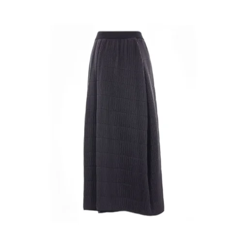 Pleated Maxi Skirt