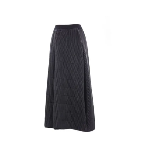 Pleated Maxi Skirt