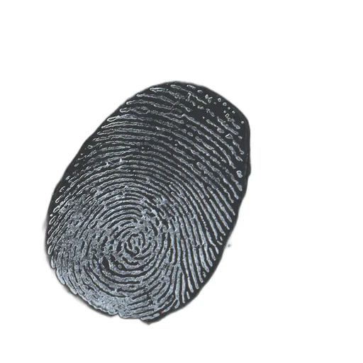 Fingerprint Pendant Necklace