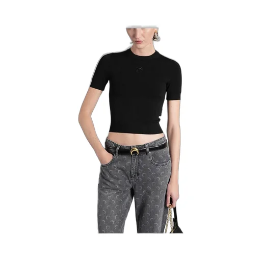 Cropped Knit Top