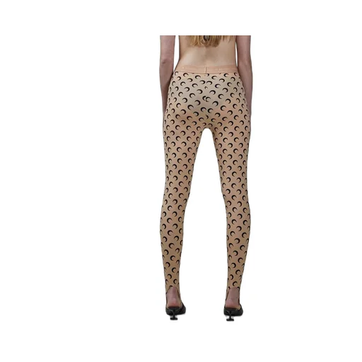 Leggings With All-Over Moon Print