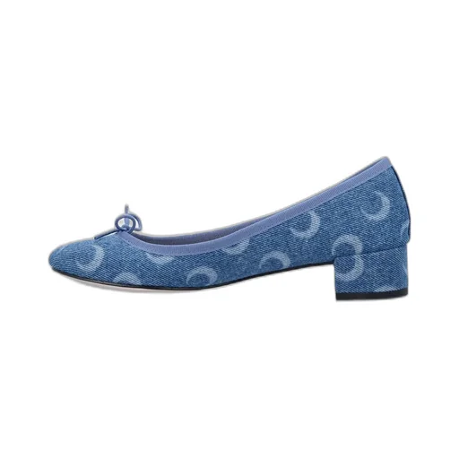 Moon Print Ballet Flats