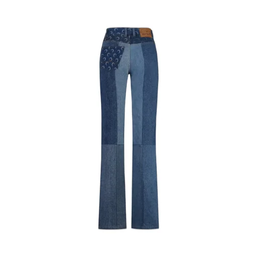 Patchwork Flare Jeans