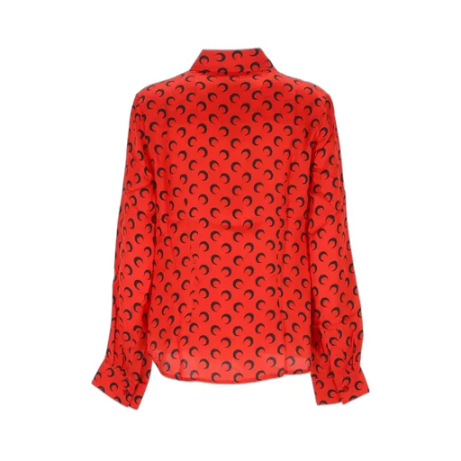 Crescent Moon Print Shirt