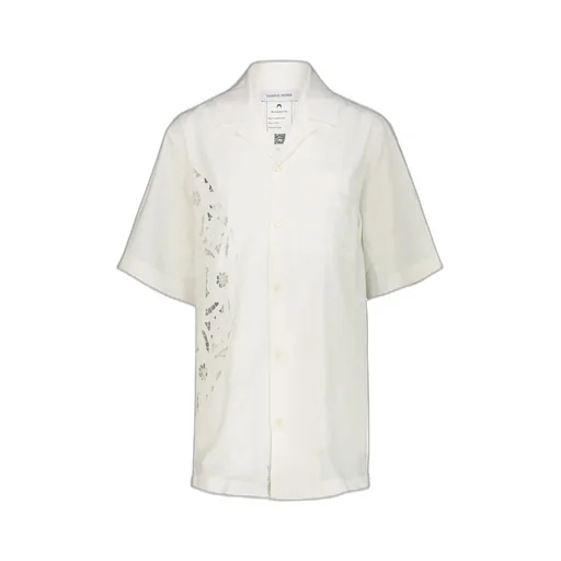 Short Sleeve Shirt With Cut-Out Detail
