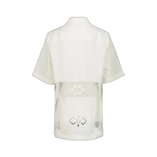 Short Sleeve Shirt With Cut-Out Detail