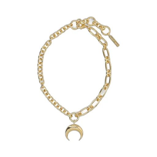 Crescent Moon Charm Necklace
