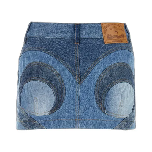 Denim Mini Skirt