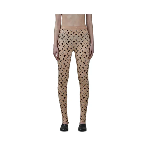 Leggings With All-Over Moon Print