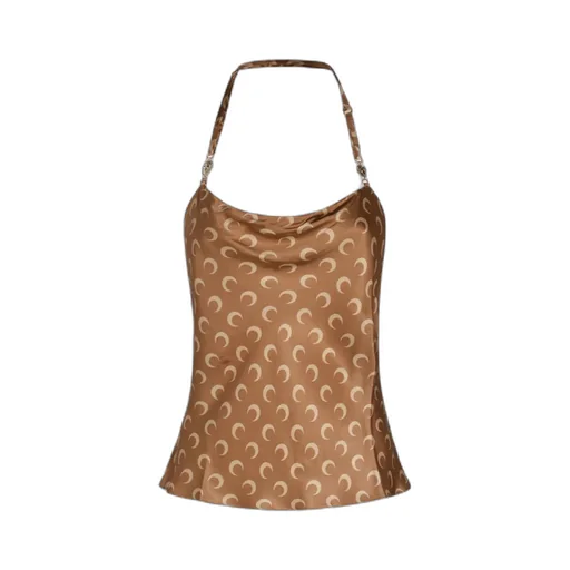 Cowl Neck Halter Top