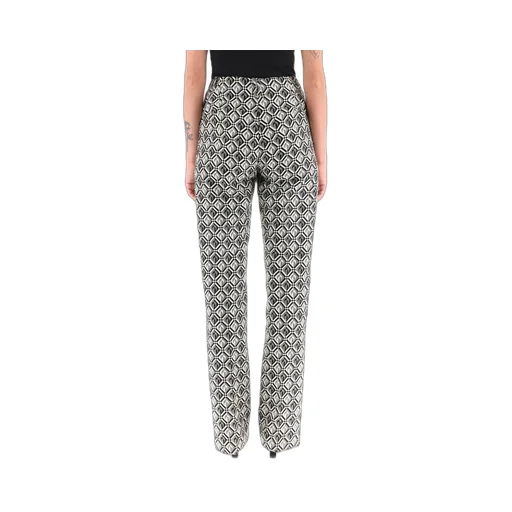 Diamond Print Trousers
