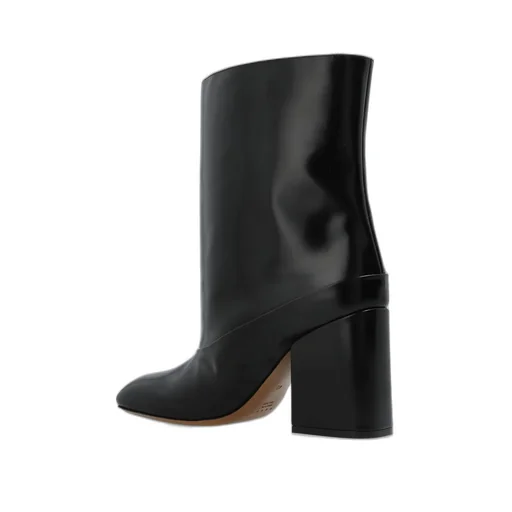 Platform Block Heel Boots