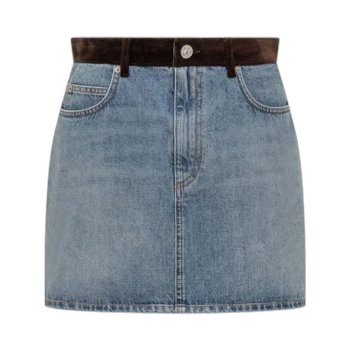 Denim Mini Skirt