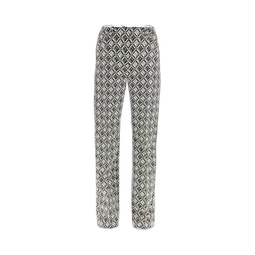Diamond Print Trousers