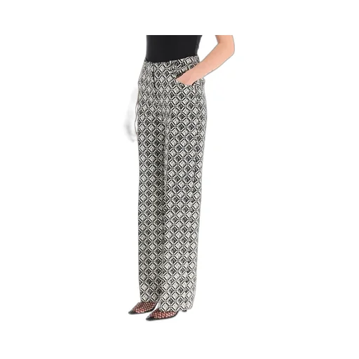 Diamond Print Trousers