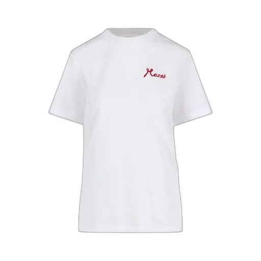 T-Shirt With Embroidered Logo