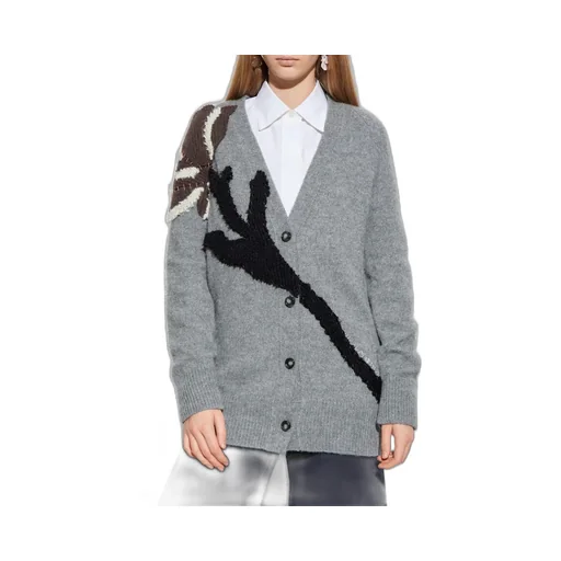 Cardigan With Appliqué Detail
