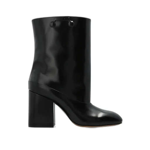 Platform Block Heel Boots