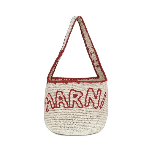 Raffia Hobo Bag