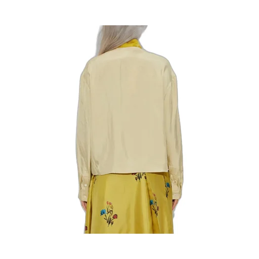 Satin Bow Blouse