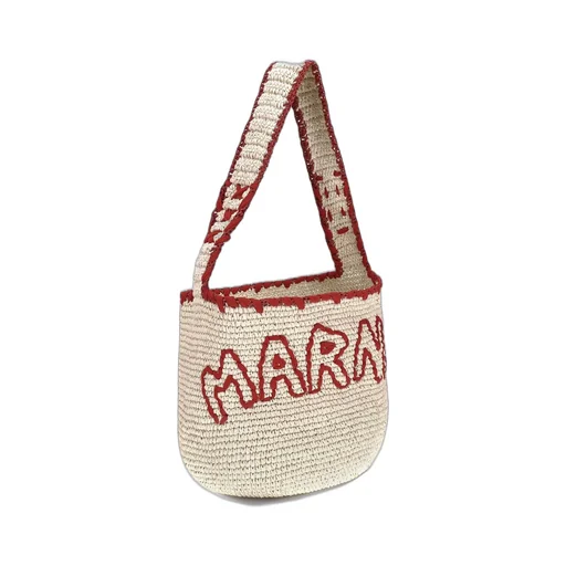 Raffia Hobo Bag