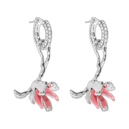 Floral Drop Earrings
