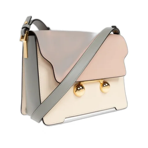 Trunk Colorblock Shoulder Bag