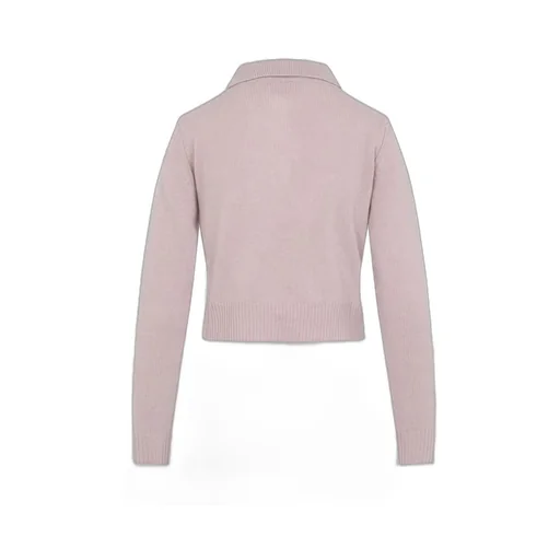 Cropped Polo Sweater