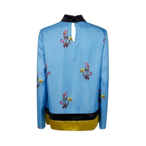 Printed Silk Blouse