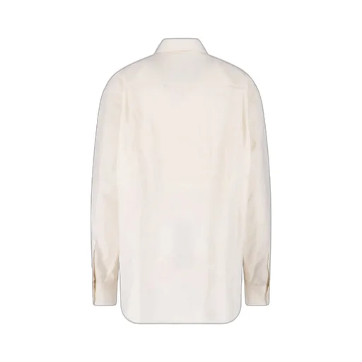 Ruffled Poplin Shirt