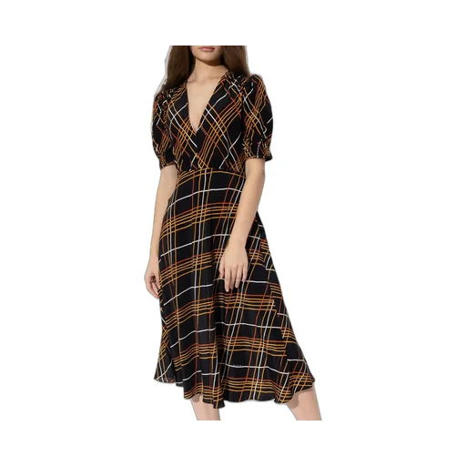 Printed Midi Dress