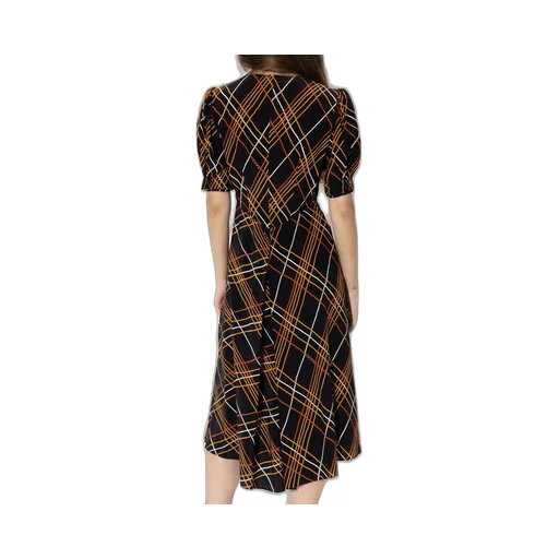 Printed Midi Dress