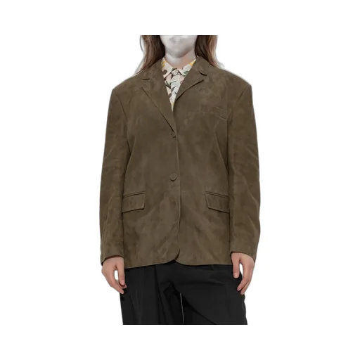 Suede Blazer