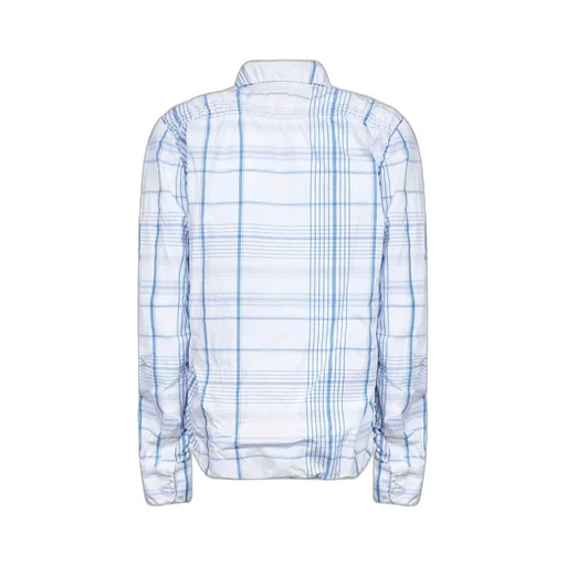 Plaid Ruched Shirt